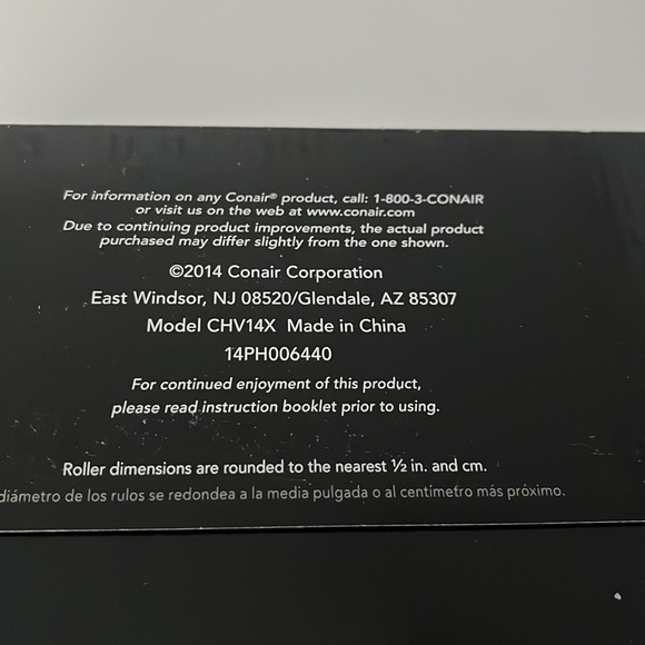 NIB CONAIR HEATING CURL SET - Picture 6 of 8